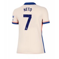 Maglia Calcio Chelsea Pedro Neto #7 Seconda Divisa Donna 2024-25 Manica Corta